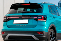 Volkswagen T-Cross 2019– DPT spoiler (svart högglans) foto 1