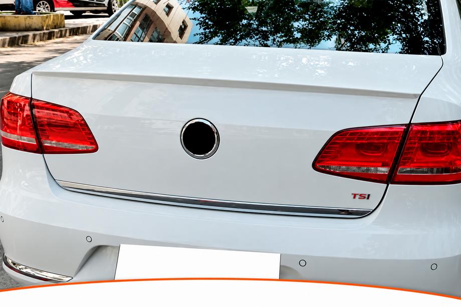 Volkswagen Passat B7 2012–2015 DPT spoiler (för EU, blanksvart) Image