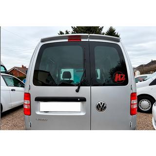 Spoiler (2-dörrars, blanksvart) Volkswagen Caddy 2004–2010 foto 1