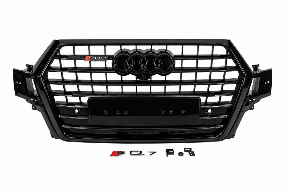 Audi Q7 2015–2026 Frontgrill i SQ7-stil (2015-2019, svart) Image