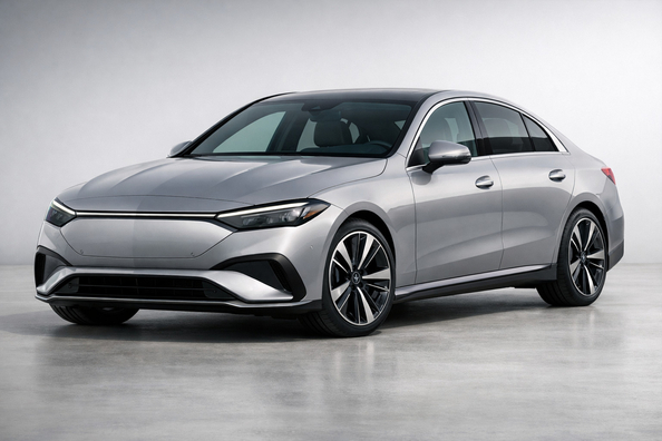 Mercedes-Benz C-Class EQ 2027: första titt på den elektriska rivalen till BMW i3