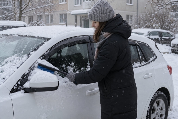 Fryser vindavvisare fast på vintern, och bör de tas bort?