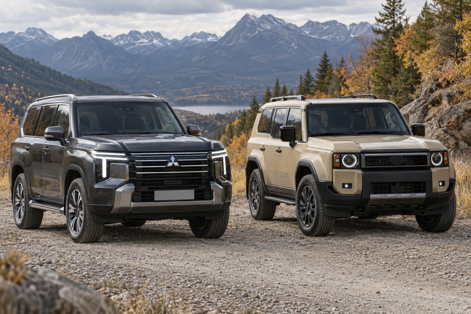 Mitsubishi Pajero 2027 vs Toyota Land Cruiser Prado 250: vilken rambyggd SUV ska du välja