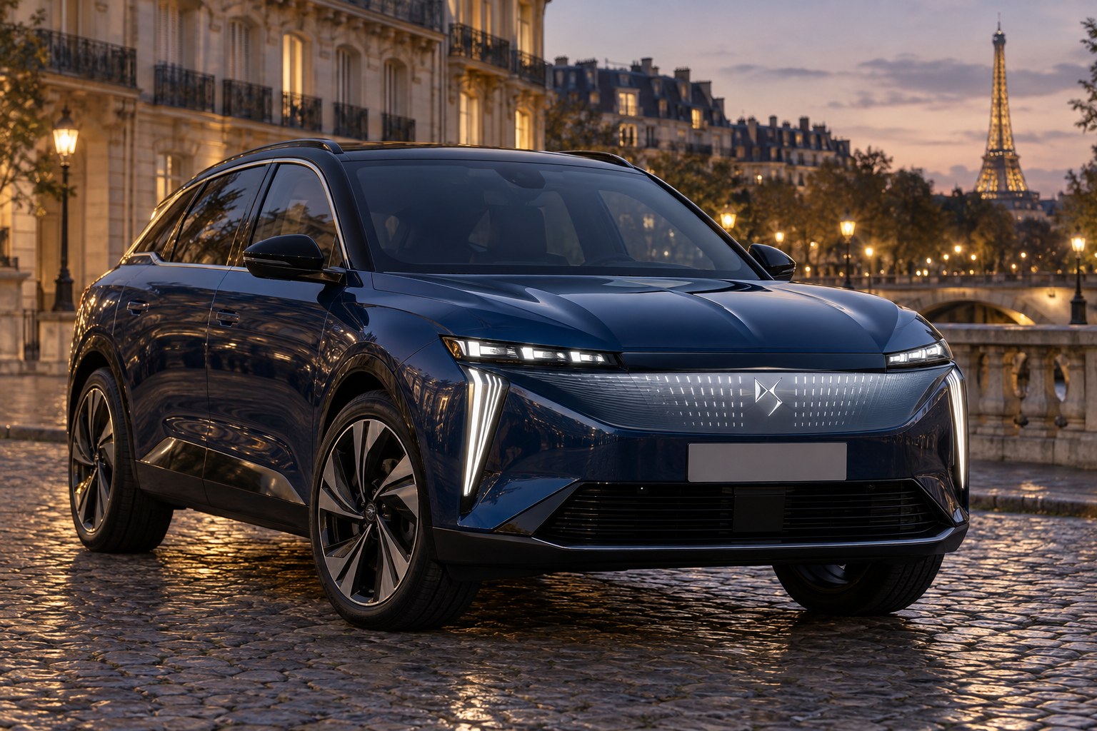 DS N°7: ny elektrisk DS-crossover med räckvidd upp till 740 km