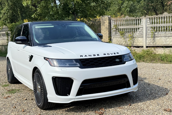 Range Rover Sport L494 2018–2022: montering av SVR-bodykit – våra arbeten Foto 20
