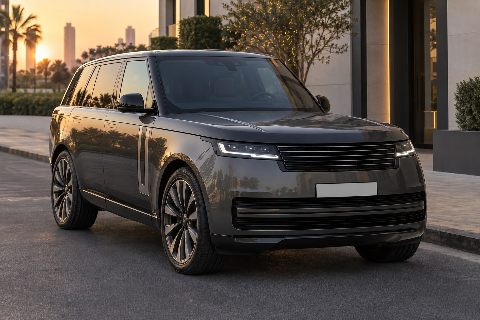 Range Rover L405 i L460-stil: facelift, belysning och vad du ska montera