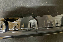 BMW 5-serien F10/F11 2010–2016 Utförsäljning M-Look njurgaller (blank svart) foto 4