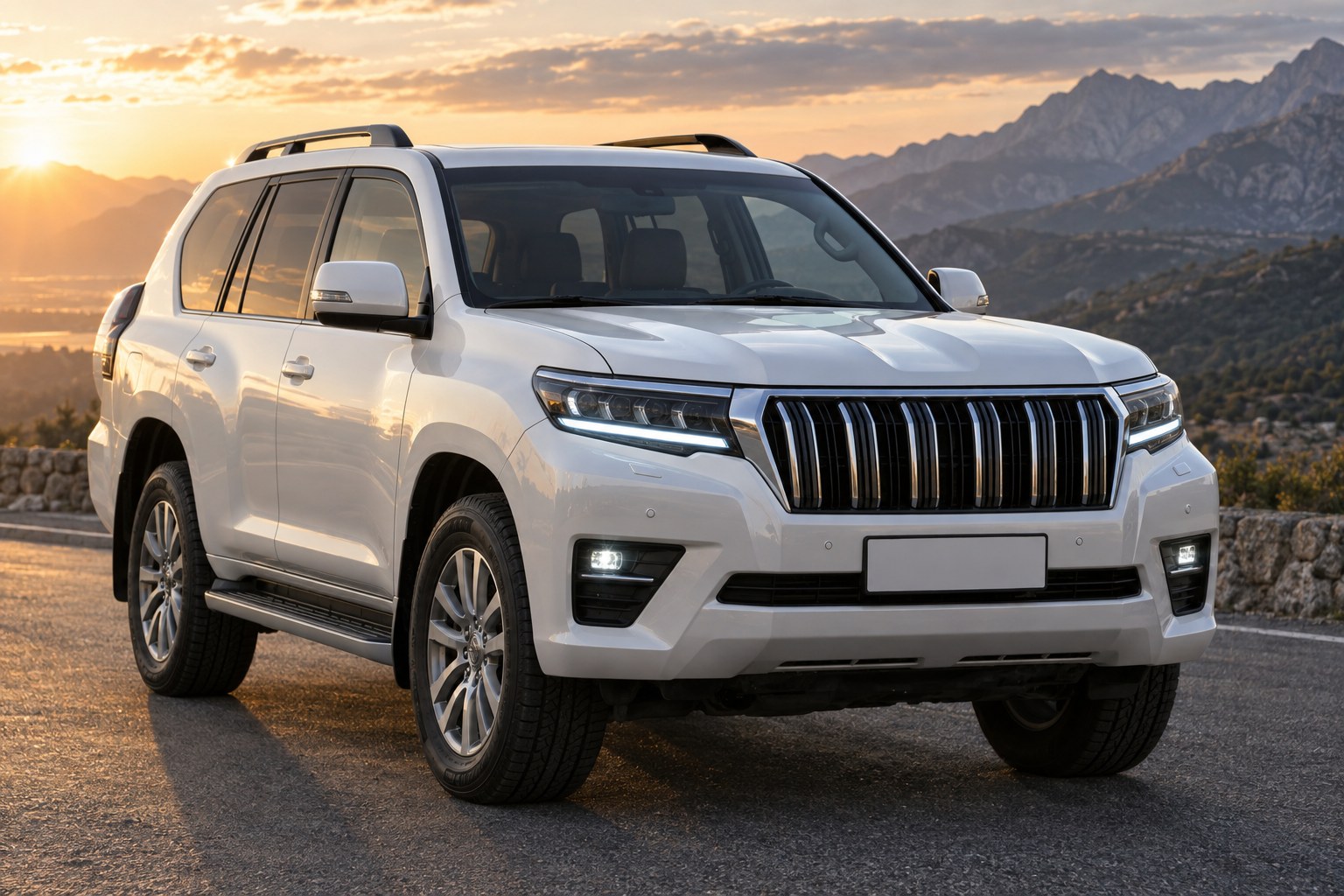 Toyota Land Cruiser Prado 150 i 2017+-faceliftstil: kit och vad du ska byta