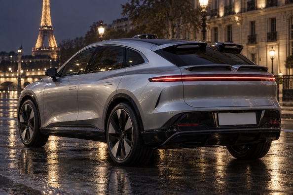Aiva ME7: Seres och CATL visade i Paris första bilen utan Huawei Foto 1