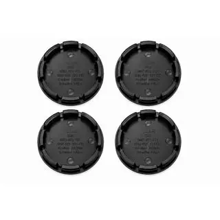 Svarta navkapslar till fälgar (56×52 mm, 4-pack) foto 2