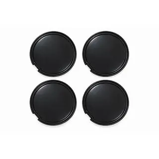 Svarta navkapslar till fälgar (56×52 mm, 4-pack) foto 1