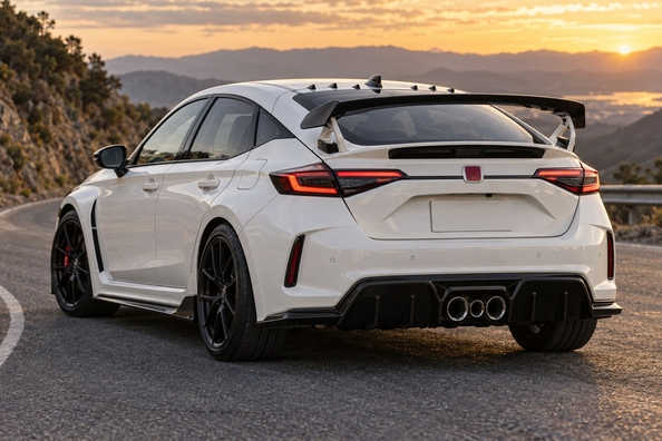 Uppdaterade Honda Civic Type R 2027: ny stötfångare, sätesvärme och pris från 49 990 $ Foto 1