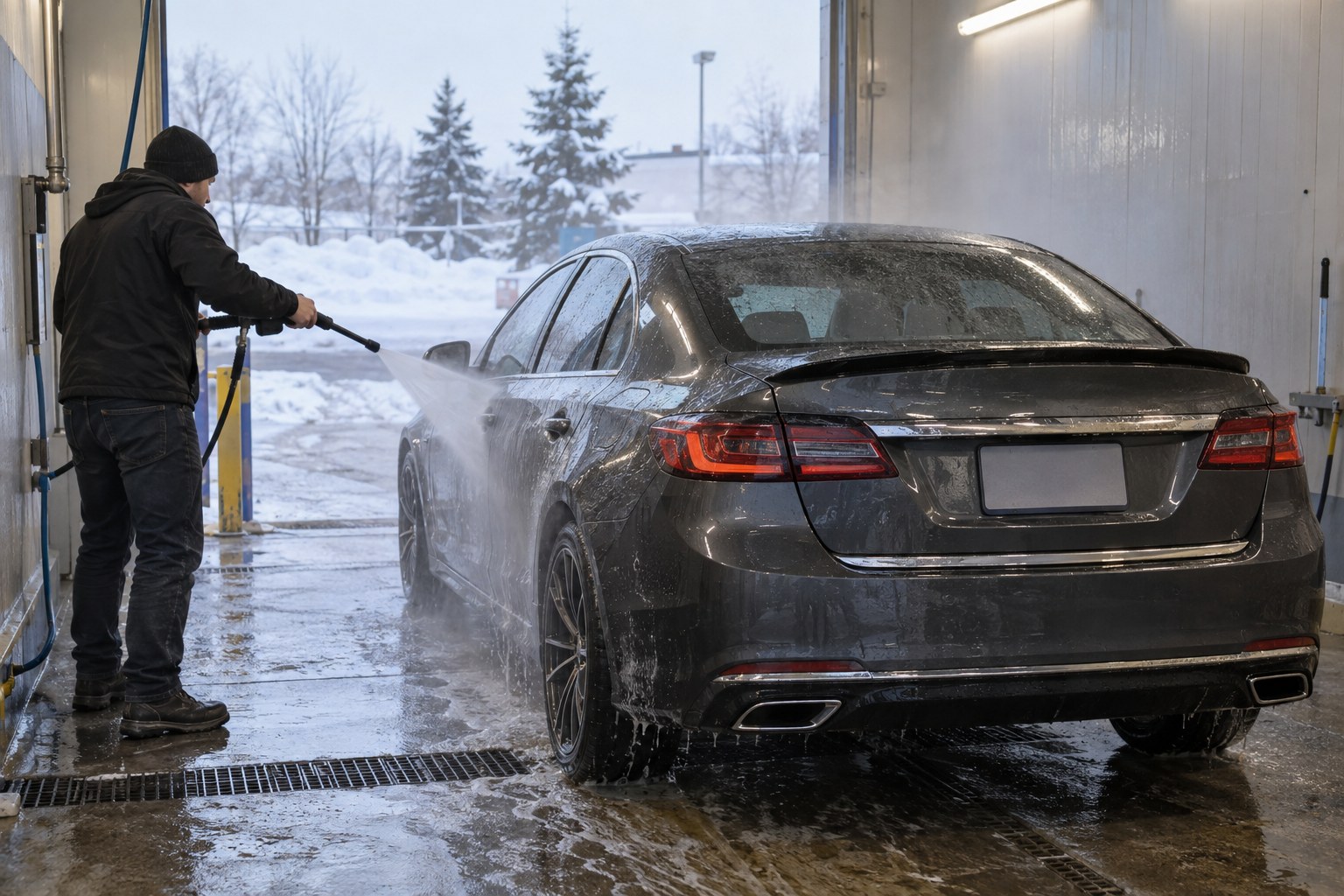 Biltvätt på vintern och tuning: bodykit, krom, spoiler — vad är tillåtet