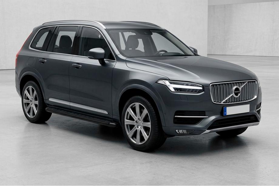 Volvo XC90 2015– Sidosteg Fullmond Black (2 st, aluminium) Image
