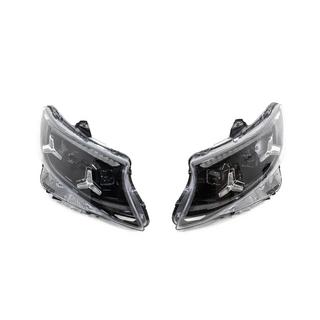 Strålkastare fram OEM LED 2026 Black (för Vito, 2 st) Mercedes Vito/V-klass W447 2014– foto 1