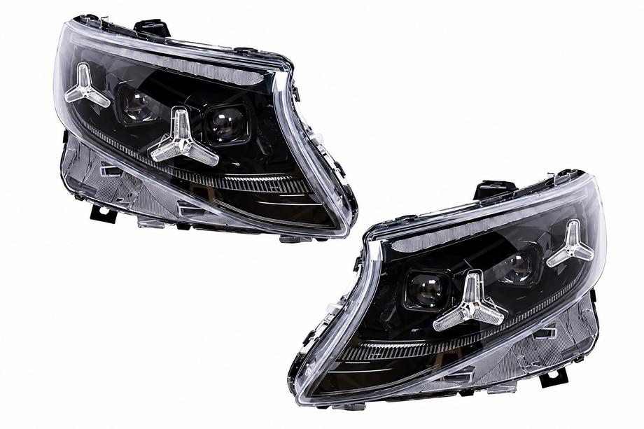 Mercedes Vito/V-klass W447 2014– Strålkastare fram OEM LED 2026 Black (för Vito, 2 st) Image