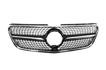 Mercedes Vito/V-klass W447 2014– Frontgrill Diamond Black (2014-2023 för Vito W447) foto 1