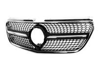 Mercedes Vito/V-klass W447 2014– Frontgrill Diamond Black (2014-2023 för Vito W447) foto 2
