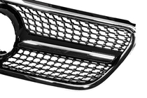 Mercedes Vito/V-klass W447 2014– Frontgrill Diamond Black (2014-2023 för Vito W447) foto 4