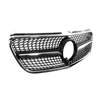 Frontgrill Diamond Black (2014-2023 för Vito W447) Mercedes Vito/V-klass W447 2014– foto 3