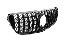 Mercedes Vito/V-klass W447 2014– Frontgrill Diamond Black (2014-2019 för V-class) foto 3