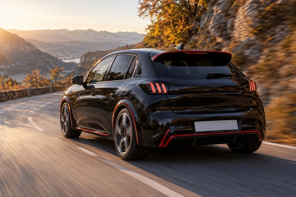 Peugeot E-208 GTi: Peugeots första eldrivna GTi – 281 к.с., diffbroms, första leveranser i höst Foto 1