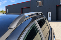 Renault Megane II 2004–2009 Takrails krom (HB) foto 1