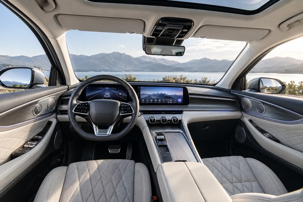 Omoda 9 SHS: laddhybrid från Chery med 443 hk och 1 100 km räckvidd