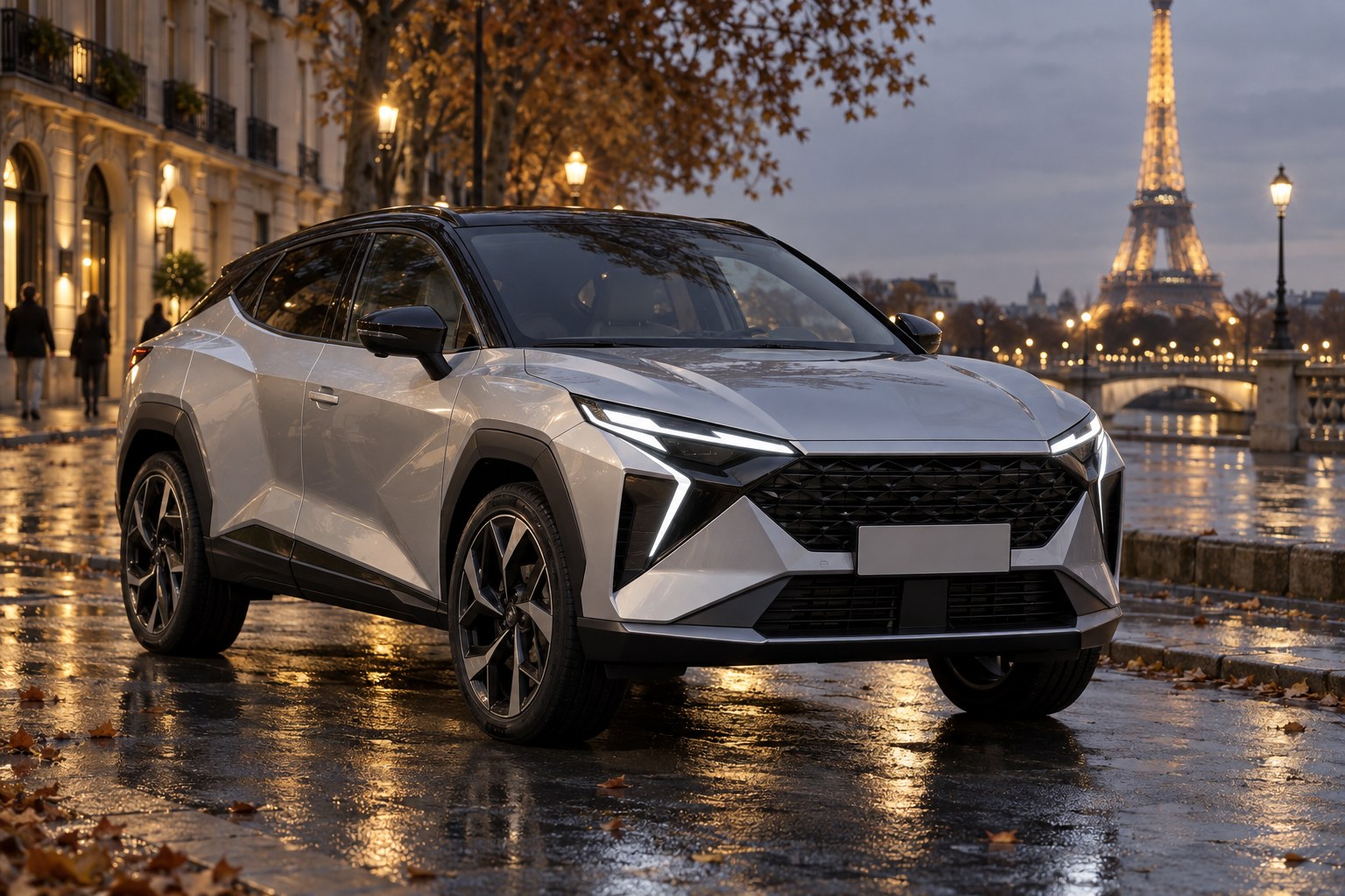 Omoda 4: kompakt Chery-crossover för Europa – hybrid på 224 hk och elversion på 155–160 kW
