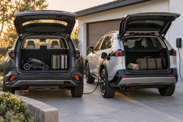 Hyundai Tucson NX5 eller Toyota RAV4 2026: vilken familjecrossover ska du välja Foto 1
