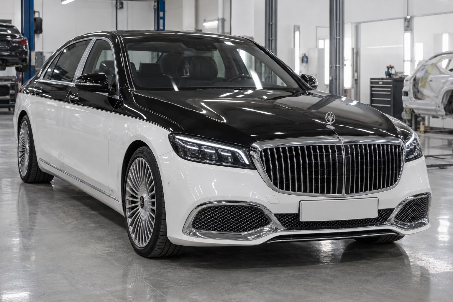 Mercedes S-Class W221 i W222- eller W223-stil: facelift två generationer senare – inklusive Maybach och S63