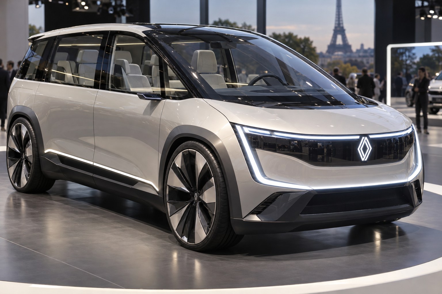 Renault E-Space Concept: elektrisk MPV som hyllning till Espace 1984 – det som visades i Paris