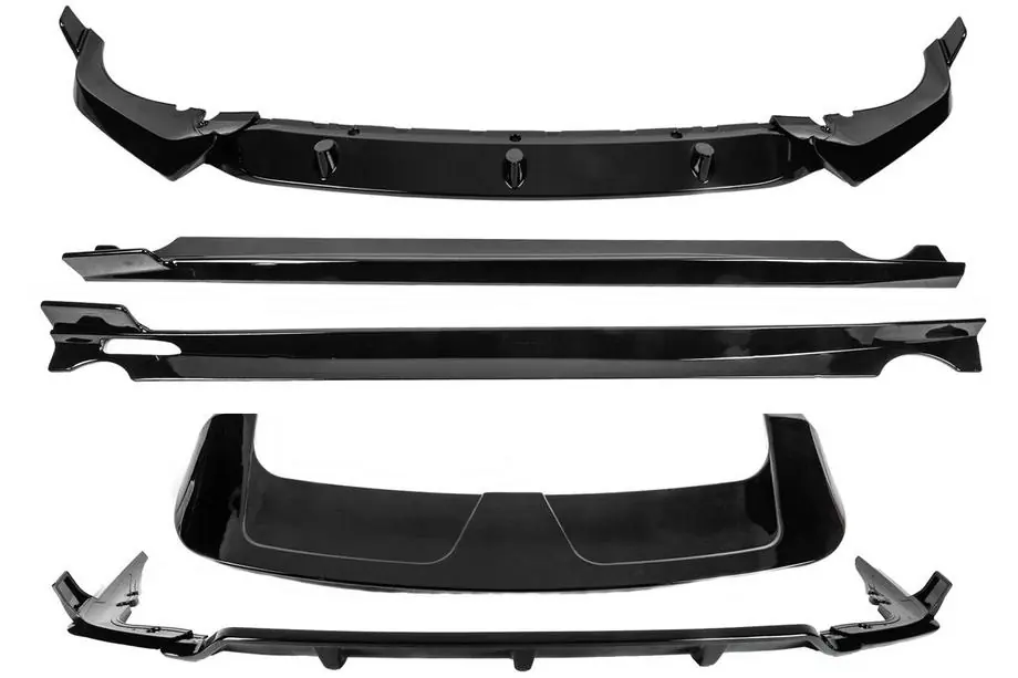 BMW X7 G07 2019– Bodykit-sats Warrior Black V2 (för M-Sport 2018-2022) Foto 1