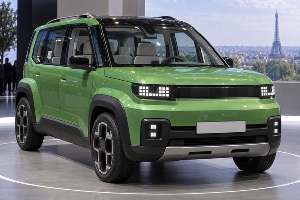 Fiat Multiplay: 3-i-1-koncept från Paris – minibuss, SUV och pickup Foto 2