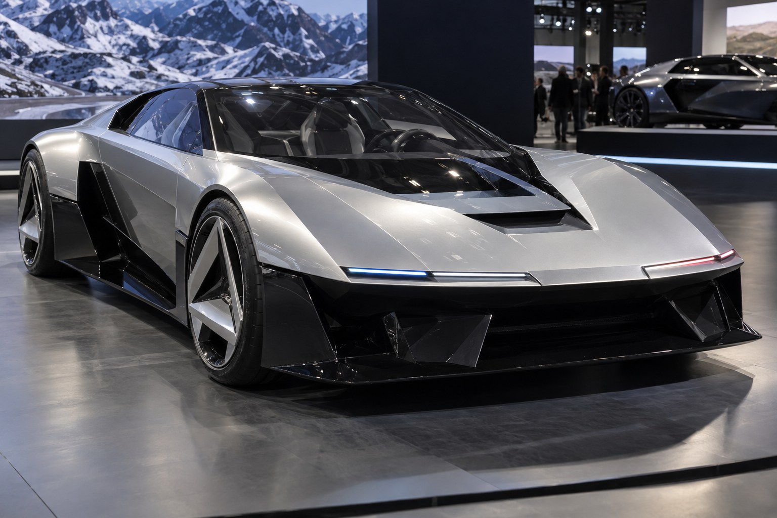 Alpine PS1 («Projet Spécial 1») blev A310 Vision: det visade Alpine i Paris