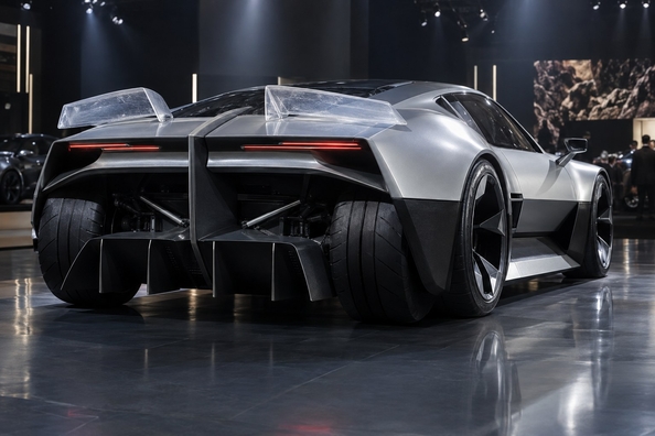 Alpine PS1 («Projet Spécial 1») blev A310 Vision: det visade Alpine i Paris Foto 1