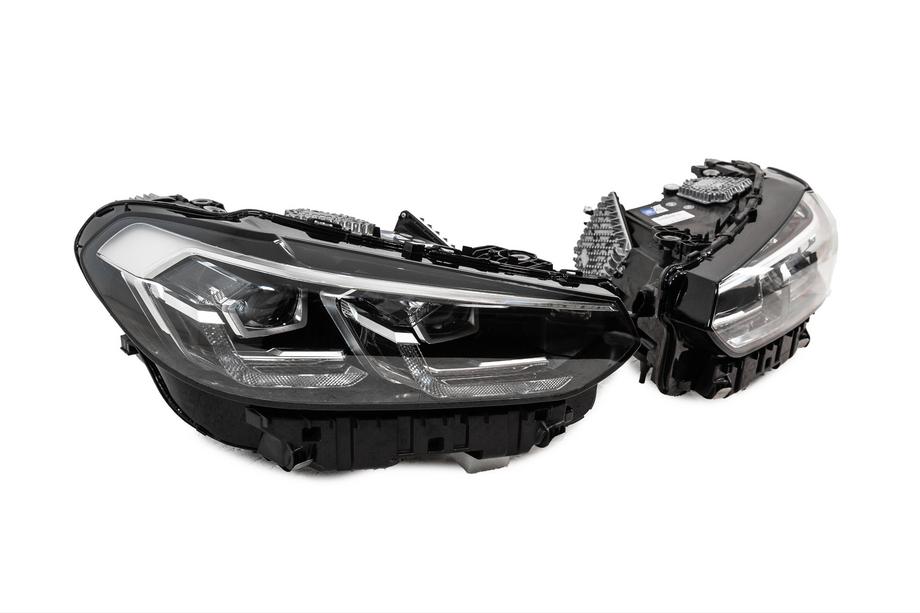 BMW X3 G01 2018– OEM LCI-strålkastare fram (för ombyggda bilar 2022–2024) Foto 5