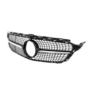 Frontgrill Diamond Black (för Avantgarde/AMG-Line/C43 AMG) Mercedes C-class W205 2014–2021 foto 2