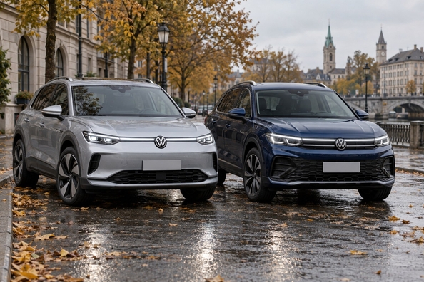 Volkswagen ID. Tiguan eller Tiguan 3 med bensin och PHEV: vilken 2027 Foto 2