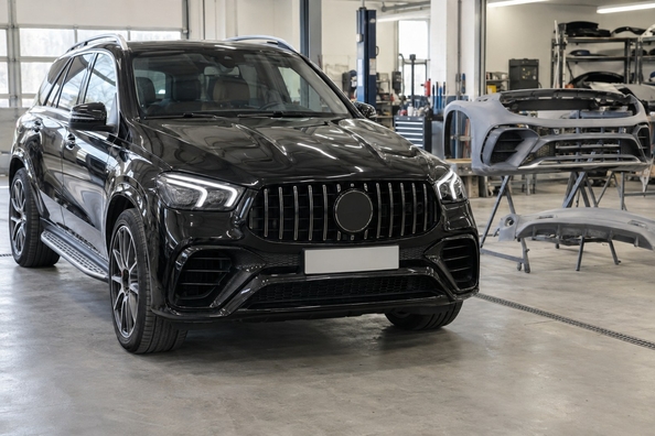 Mercedes ML/GLE W166 i W167 GLE53-stil: facelift till nya generationen – vad ingår och är det värt det Foto 2