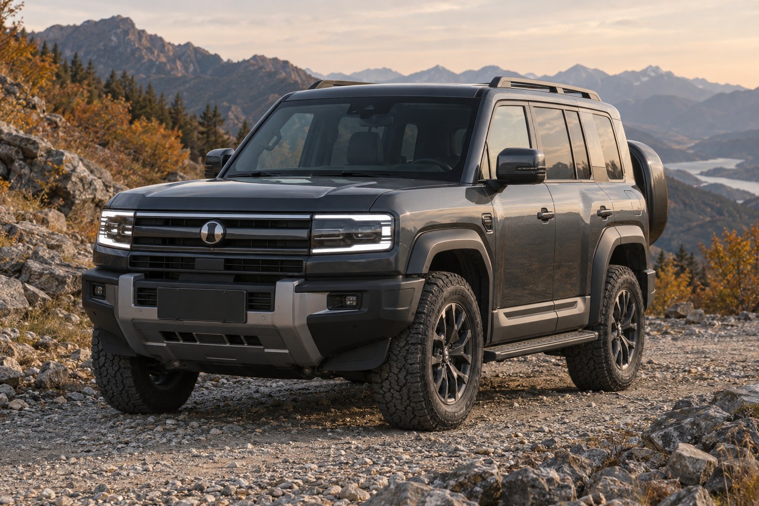 Denza B5: BYD Group-offroader för Europa – hybrid utmanar Land Rover Defender