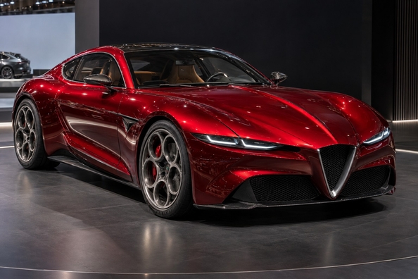 Alfa Romeo Cuorerosso: ”rött hjärta” – det visade Alfa upp i Paris Foto 2