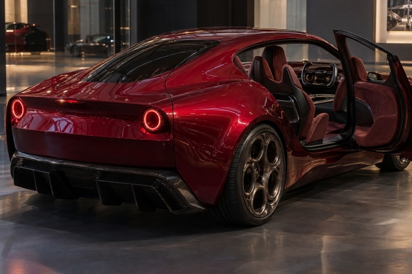 Alfa Romeo Cuorerosso: ”rött hjärta” – det visade Alfa upp i Paris Foto 1