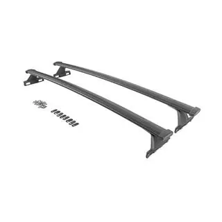 Takräcke (lastbågar) svarta för integrerade takrails OEM (aluminium) foto 2