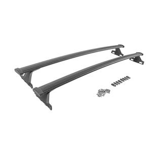 Takräcke (lastbågar) svarta för integrerade takrails OEM (aluminium) foto 3