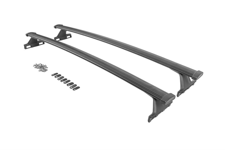 Takräcke (lastbågar) svarta för integrerade takrails OEM (aluminium) Foto 2