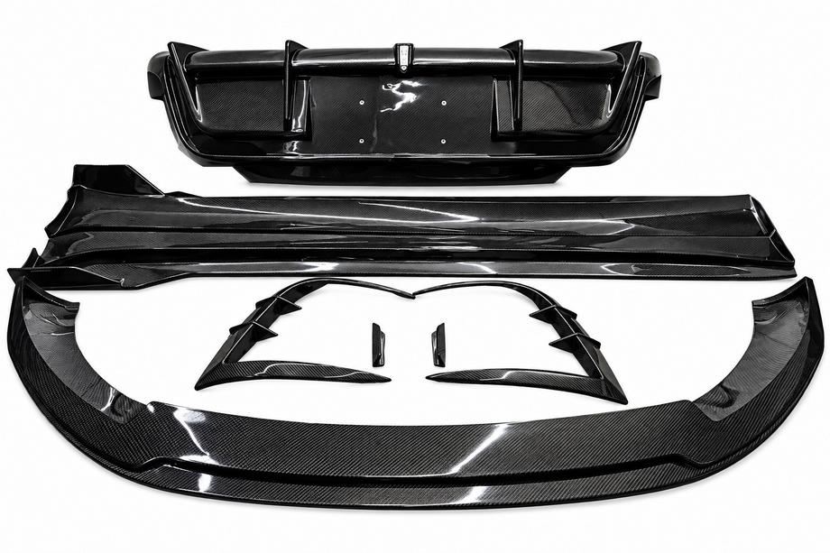 Tesla Model Y 2020– Karosskit Carbon Aerokit (för 2025+) Foto 3