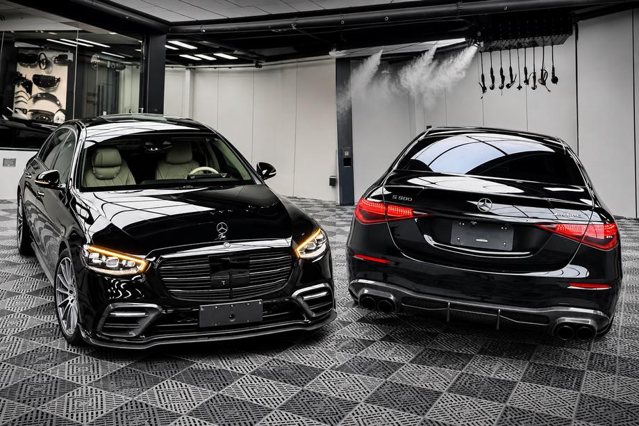 Mercedes S-class W223 2020– BRB Carbon bodykit-sats (för AMG-Line) Foto 1
