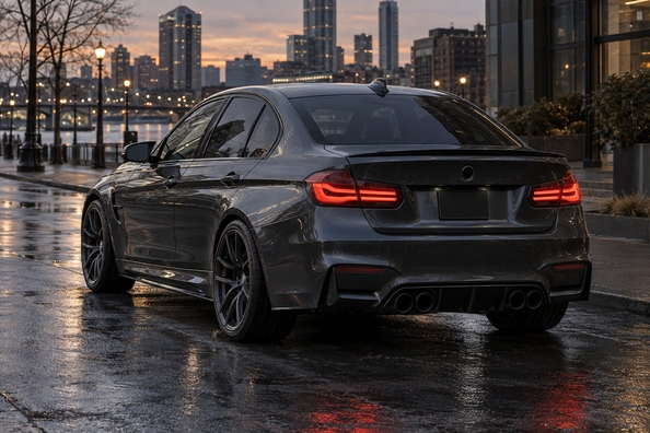 BMW 3 F30 i G20 M-Tech- eller M3 F80-stil: facelift och bodykit – vad ingår och är det värt det? Foto 1