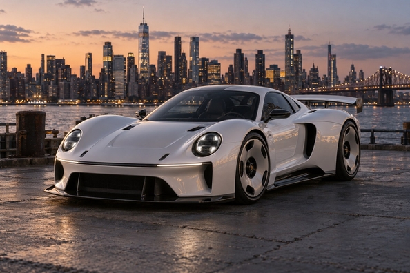 Porsche Mission S: mittmotor-superbil över 911 – vad visade Porsche och vad är känt om motorn Foto 2